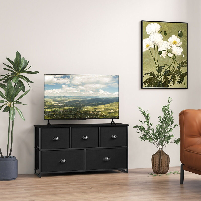 100 cm W Chest of 5 Drawers