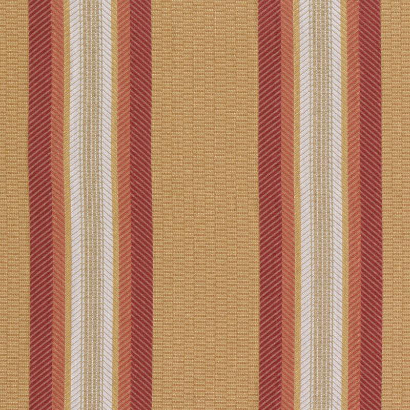 Bailey & Griffin Influences Wovens Amboise Fabric, Gold/Melon