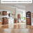 72" Tall Bathroom Storage Cabinet-251748090