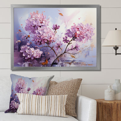 Charme mauve lilas mauve