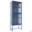 Élégante armoire en verre trempé à 4 portes avec 4 portes en verre