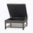 Rectangle Tufted Upholstered PU Ottoman