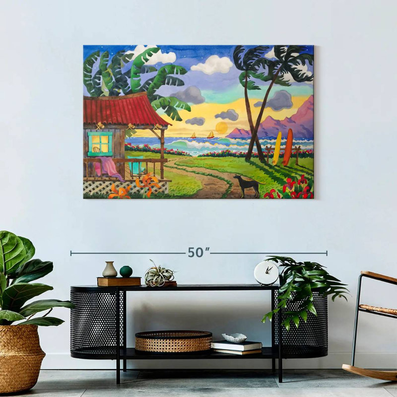 Gillard My Island Paradise II, 30" H x 45" W