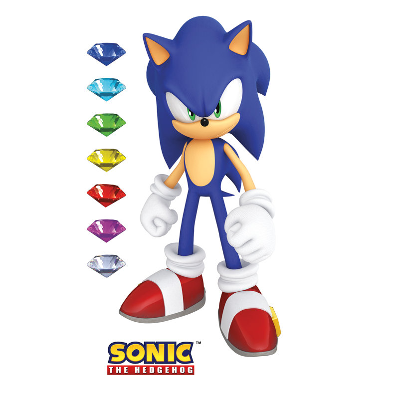 Décalcomanie murale Sonic The Hedgehog Sonic