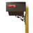 Titan Aluminum Post Mounted Post box