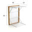 WALL CLOTHESLINE Wood Foldable Wall-Mounted Drying Rack-661951410