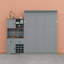 Lit escamotable avec armoire de rangement Murphy-924988765
