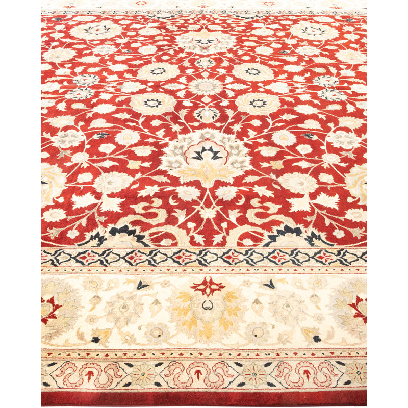 Classic One-of-a-Kind 9' 1" x 12' 5" Hand Knotted Area Rug