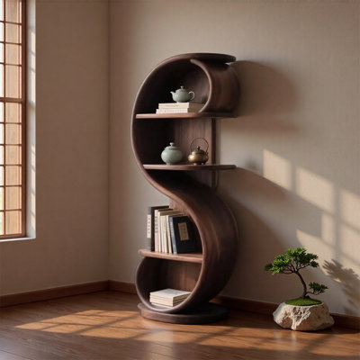 Ash Wood Sturdy Bookcase