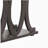 Karsten Cappuccino Engineered Wood Entryway Console Table