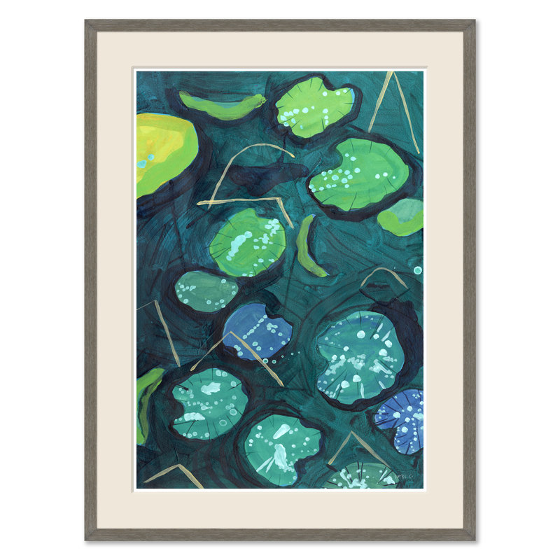 Lilypads II Print by Susan Hable Soicher Marin