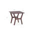 Minhaj Square Eucalyptus Outdoor Side Table , 22'' in. W 22'' in. D