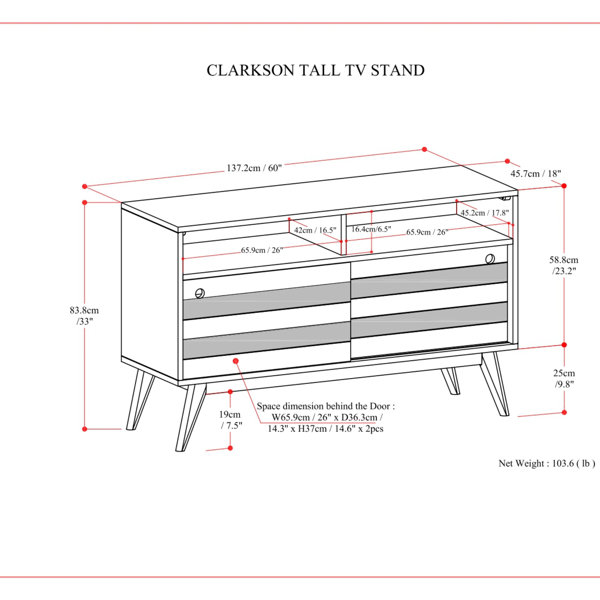Dimensions du produit