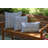 Tempo Liza Pillow Cover & Insert Rectangle in Blue/White
