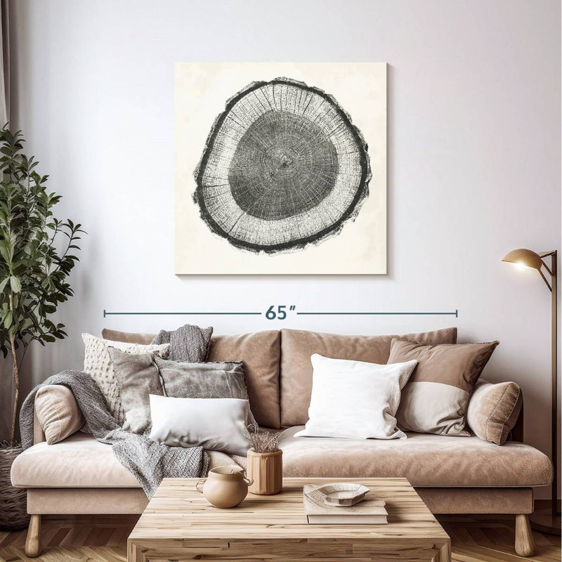 Avery Tree Ring II, 39" H x 39" W