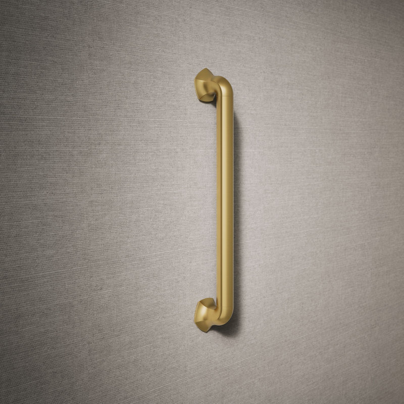 Occasion Grab Bar, Vibrant Brushed Moderne Brass, 18"