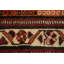 Tapis semi-antique en laine 3x5