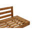 MARETTIMO 230 cm W Solid Wood Patio Sofa with Cushions
