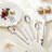 46-piece Silverware Set With Serving Utensils