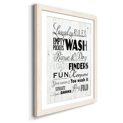 " Laundry Rules "