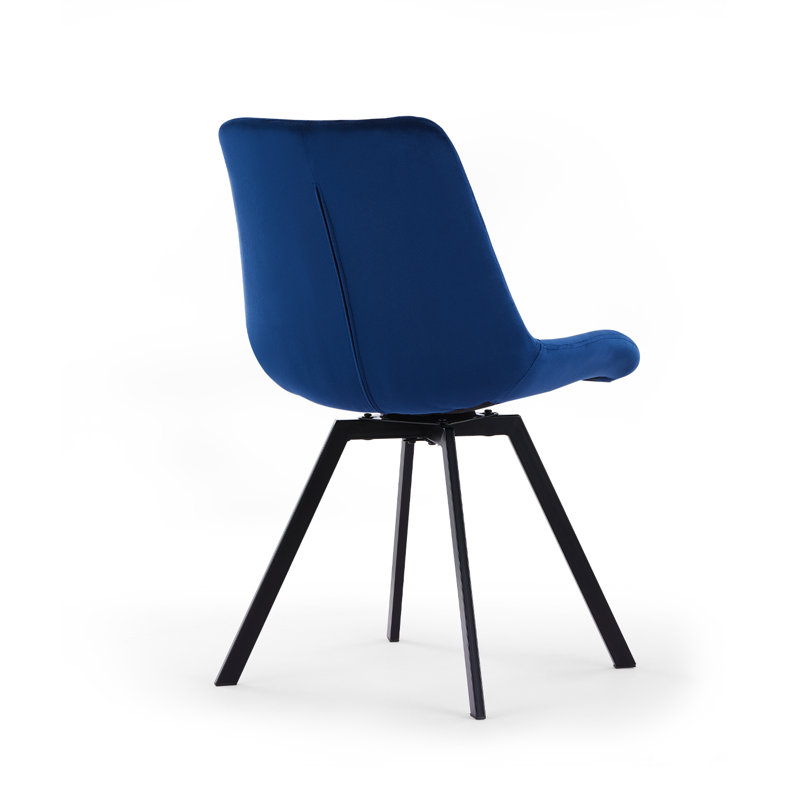 Anginette Side Chair Set, Blue, 4
