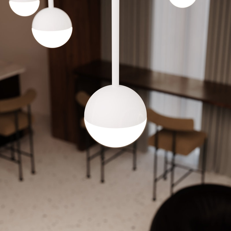 Suspenders® 49 - Light LED Chandelier, Satin White