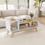  Table basse 43 po avec centre de table et compartiments de rangement