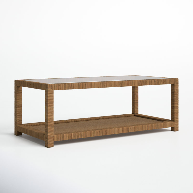 Adalard Solid Wood Coffee Table