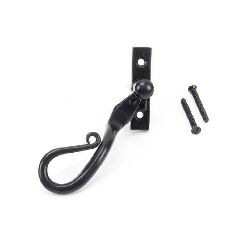 Shepherd''s Crook Espag Door Accessory, Black
