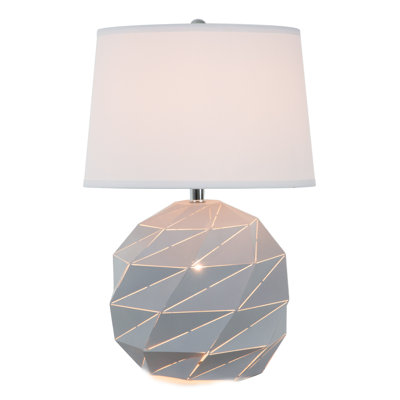 Lampe de table en métal Deitra