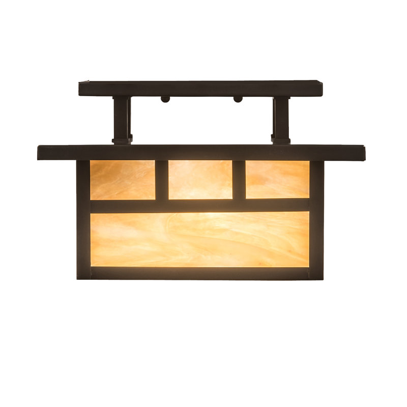 Almont Glass Semi Flush Mount