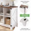 Organisateur de rangement en bois manufacturé avec quincaillerie anti-basculement-700945562-700945561