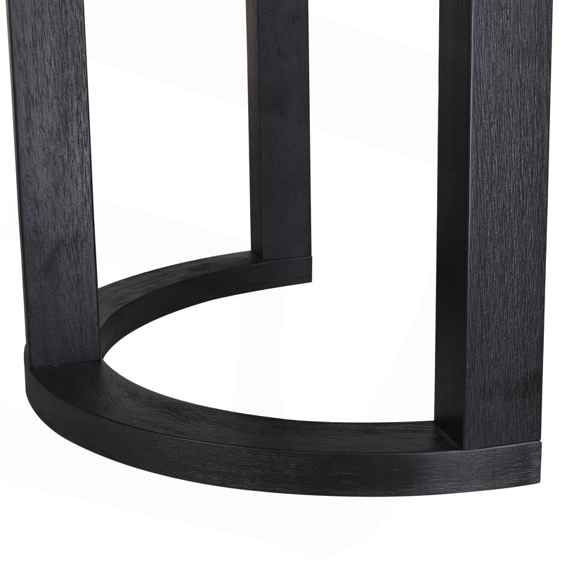 La table de salle à manger apporte une mise à jour élégante et moderne à la maison, Noir, H 30 po x L 95 po x l 39 po