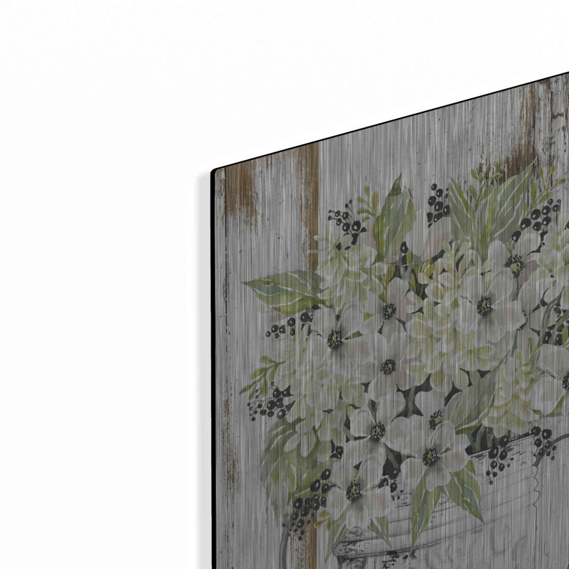 «White Floral Dreams» par Cindy Jacobs, H 24 po x l 16 po