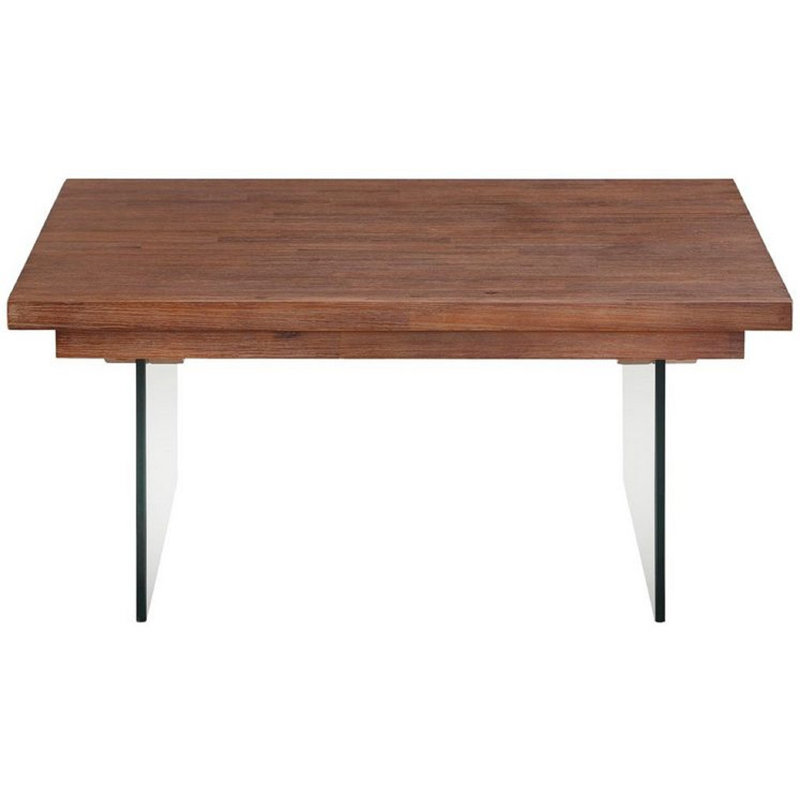 Courser Solid Wood Coffee Table, Brown, H40 x L60 x W60cm
