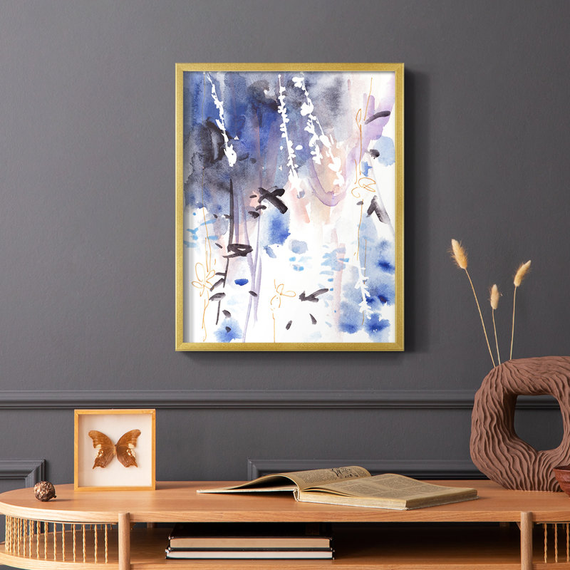 Late Night Breeze IV Framed Print - Solid Wood, 28" H x 22" W