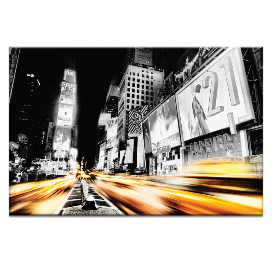 'Time Lapse Square' by Andrew Paranavitana Photographic Print on Wrapped Canvas