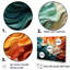 Multicolore Op Art, flux dynamique, reproduction d'art sur toile-97041304-97041305