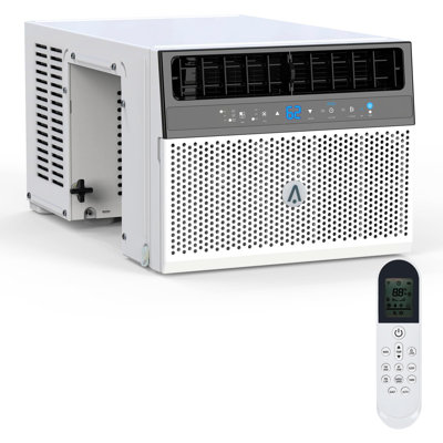 6000 BTU Window Air Conditioner , U-Shaped Design, Ultra Quiet, WiFi Enabled, Energy Efficient, Remote Control, Cools Up to 269 Sq.Ft, Sleep Mode, Bedroom, Room, Office
