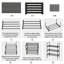 6 Pair Stackable Shoe Rack