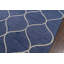 Tapis bleu en laine touffeté à la main Uchida-19233591