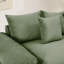 Fauteuil surdimensionné en velours côtelé 54,3 po avec coussins-1110956080