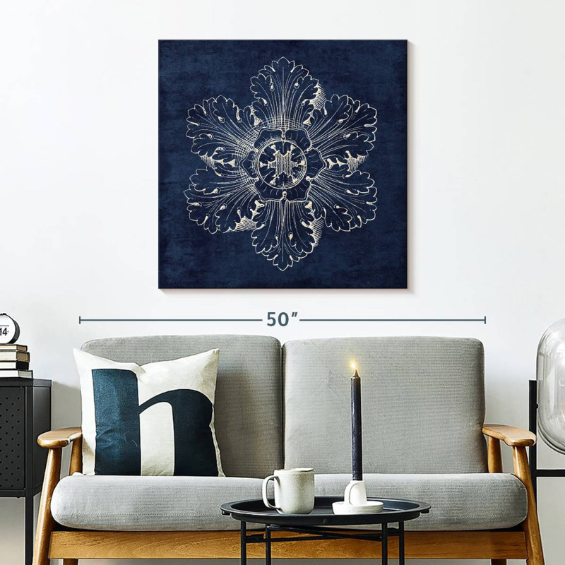 Rosette IV Indigo