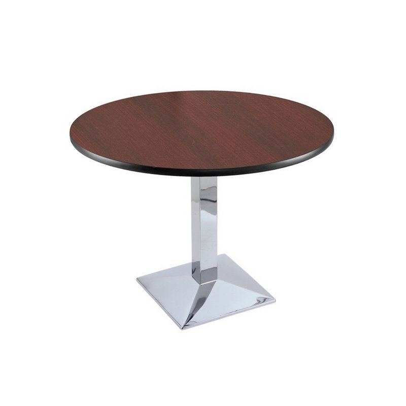 Table de salle à manger, Chrome, H 30 po x L 36 po x l 36 po
