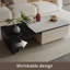 Table basse extensible cachée avec roulettes silencieuses-507979960-507979963-507979943