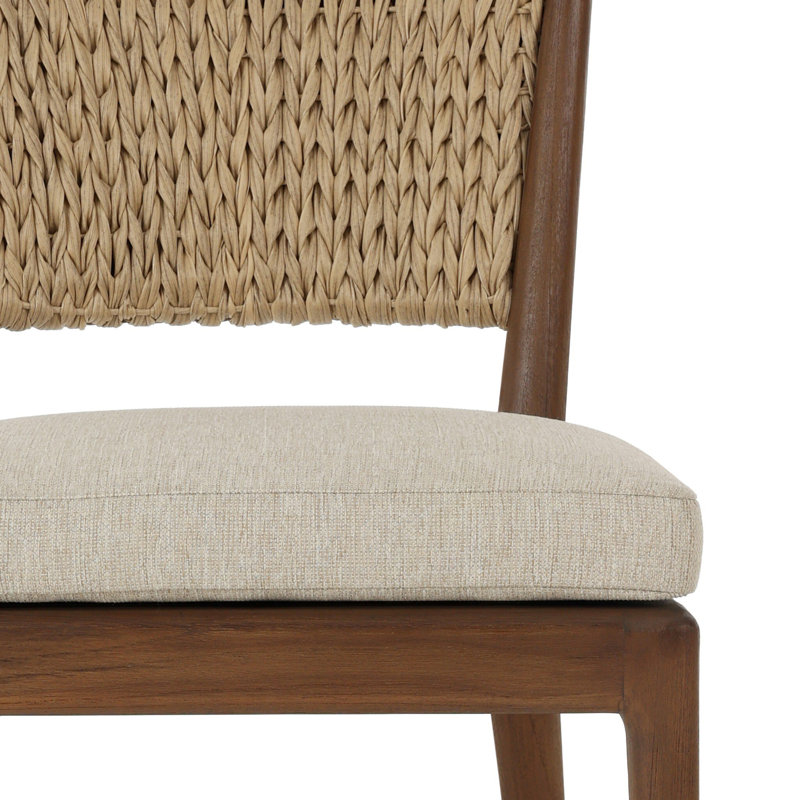 Atwood Outdoor Teak Dining Side Chair
