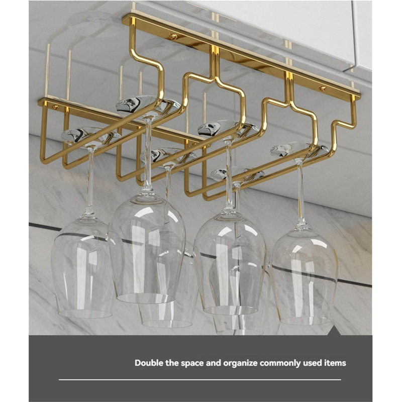 Porte-verres Elegant, H 2,36 po x l 13,18 po x P 7,08 po