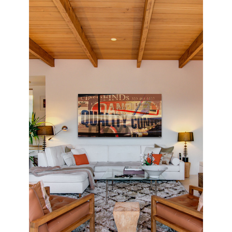 1 Piece Wrapped Canvas Wall Art, 76cm H x 152cm W