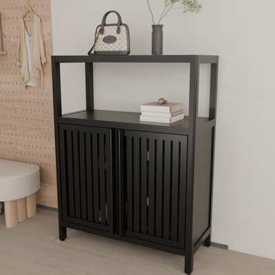 Large Capacity Bamboo Storage Cabinet Furniture