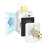 AC225W UV-C  Pluggable Air Purifier